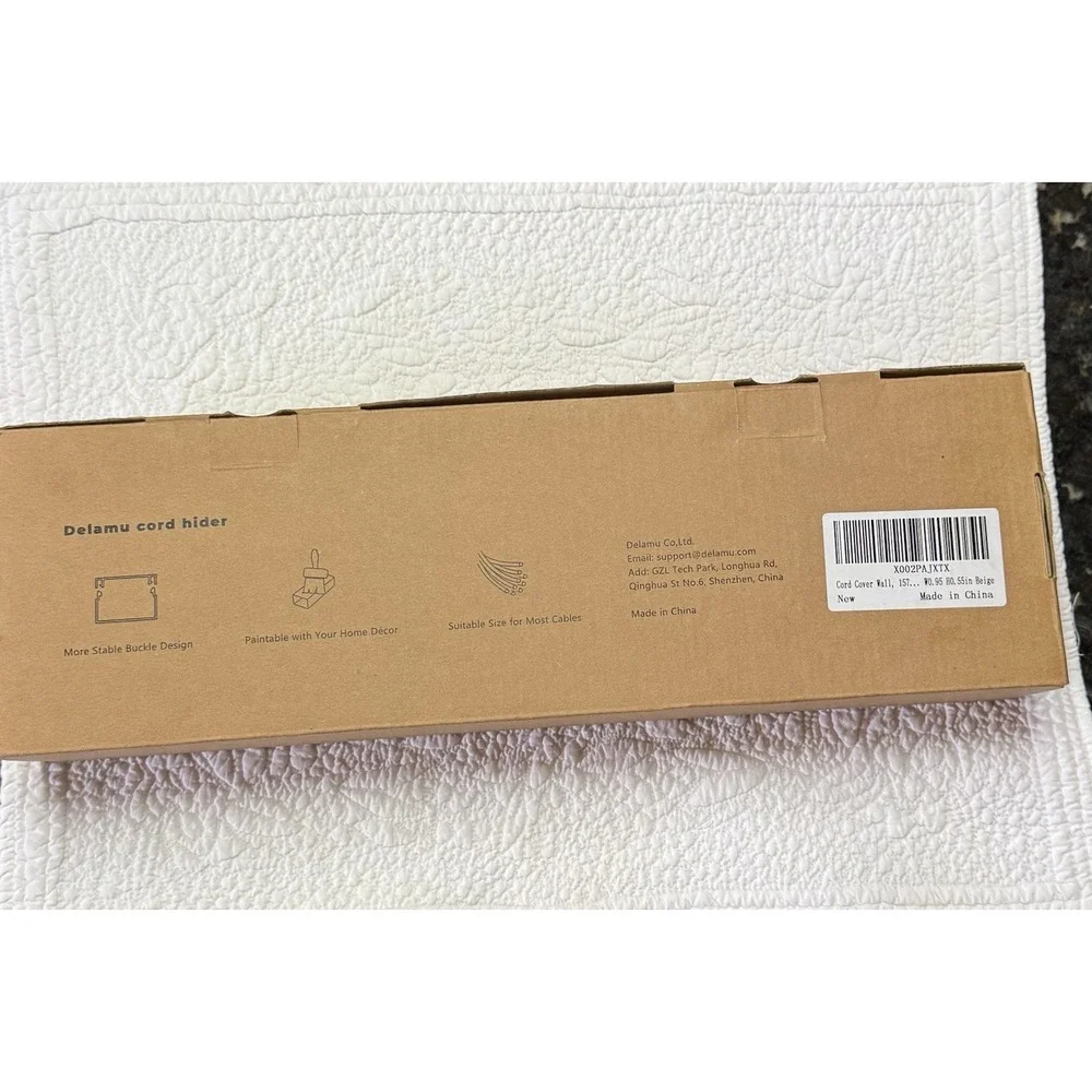 Cord Hider/157In‎ Cord Covers for Wires on Wall/Cable Hider Cord Organizer